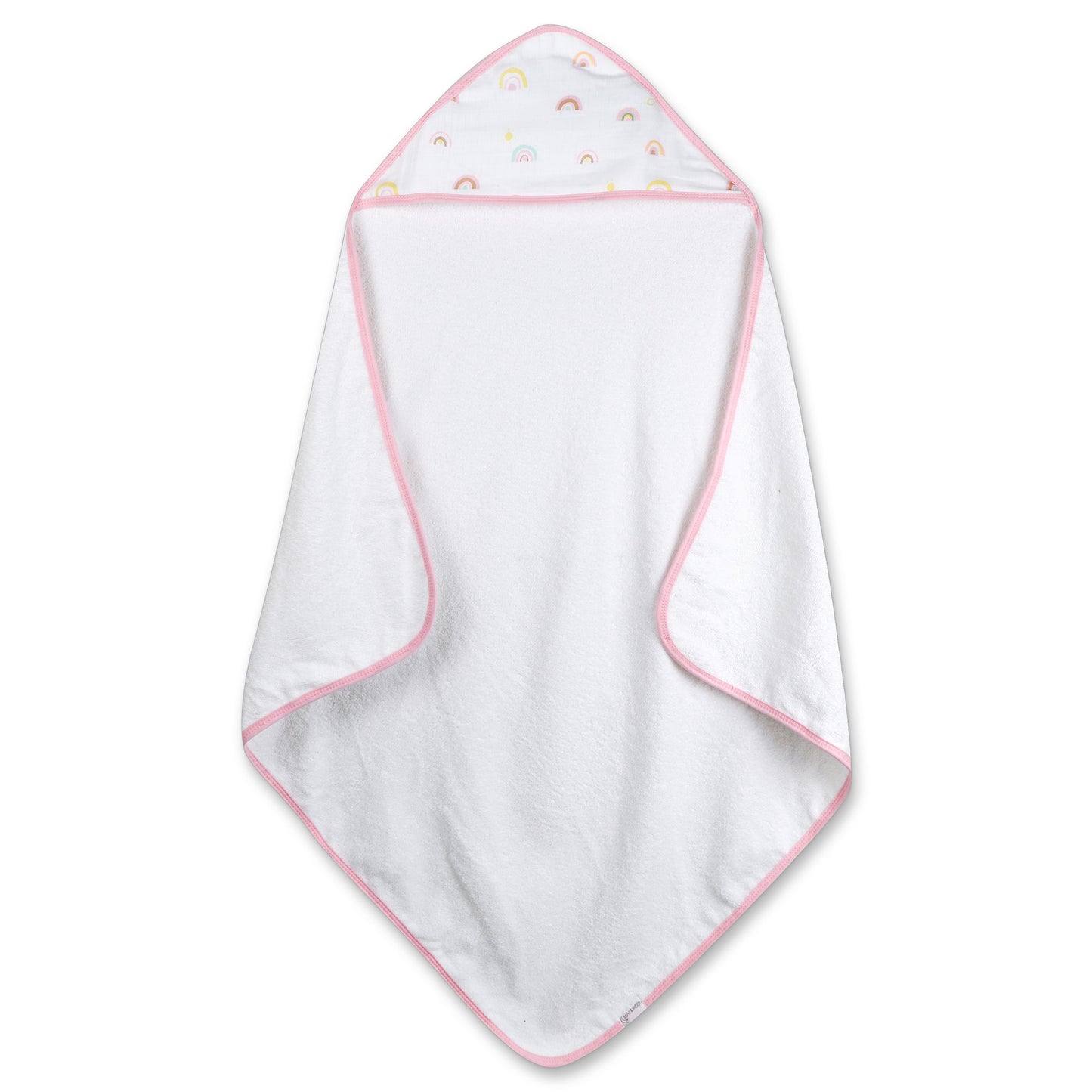 Organic Cotton Bath Time Set in Rainbow Print