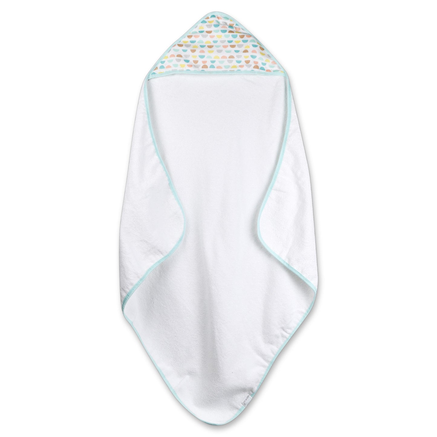 Organic Cotton Bath Time Set in Sun Geo Print