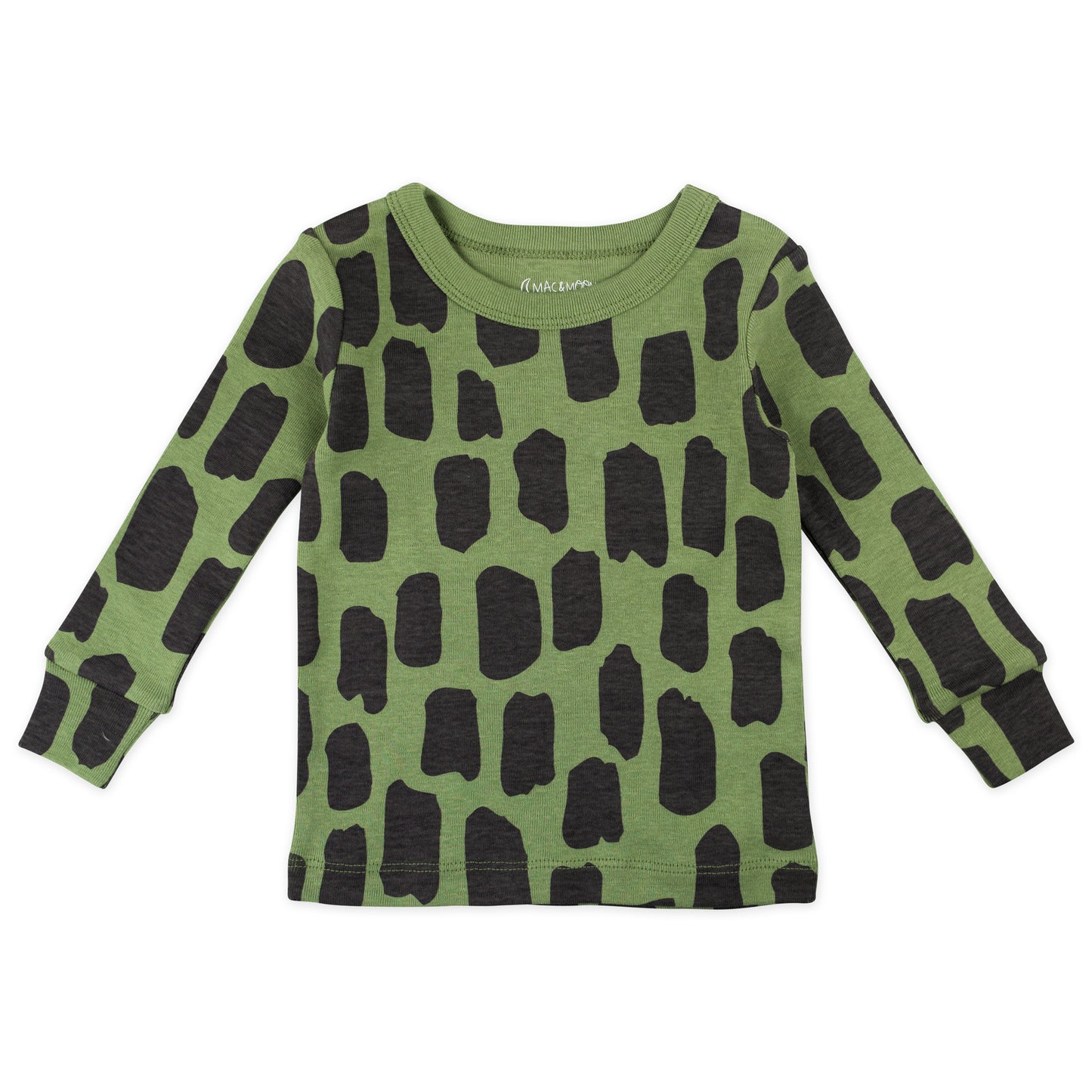 4-Piece Pajama Set in Crocodile Print
