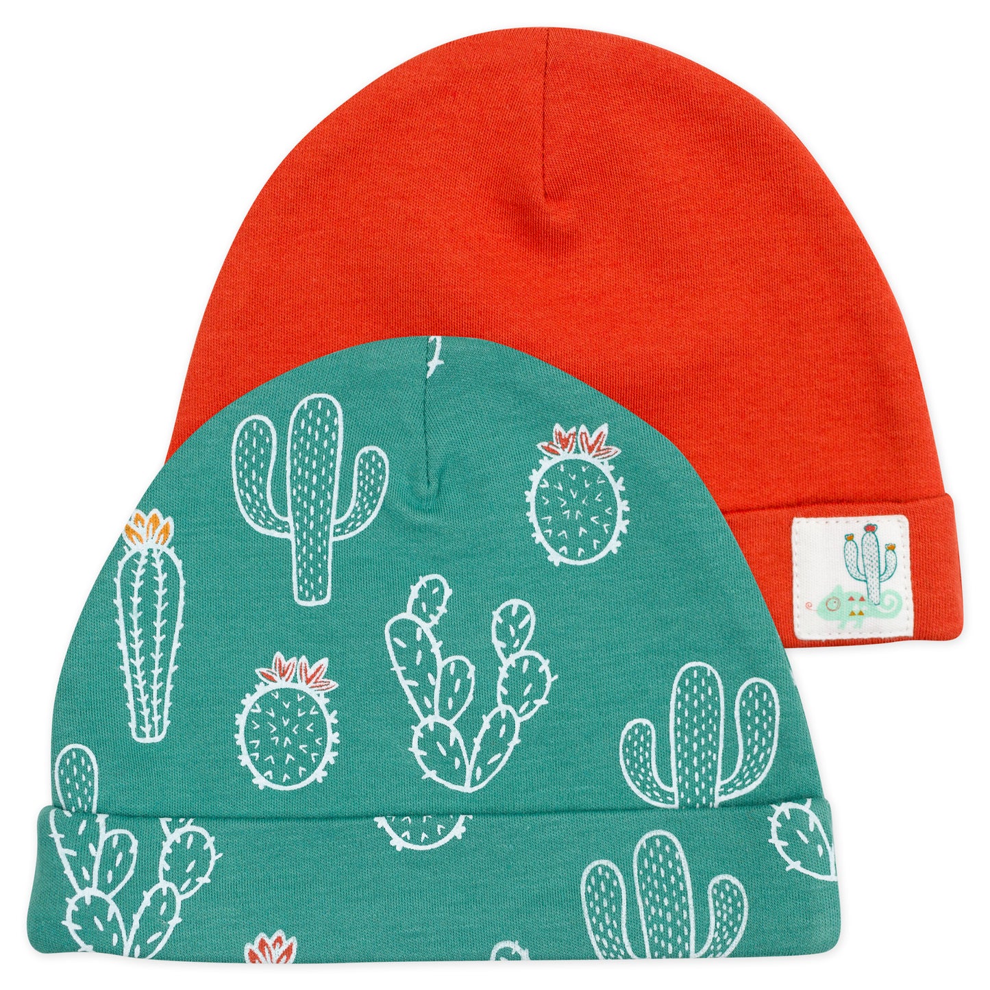 2-Pack Organic Cotton Cap in Chameleon Print