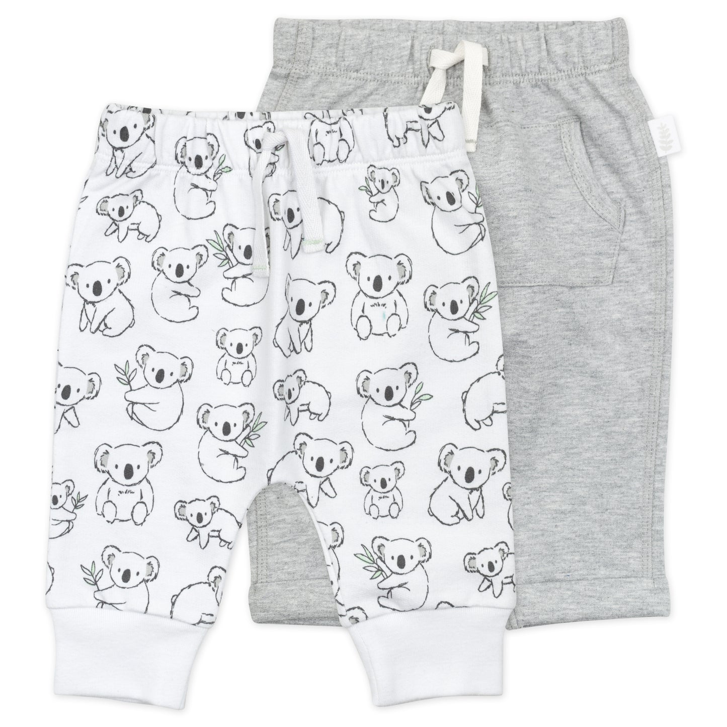 2-Pack Organic Cotton Pant in Koala Print