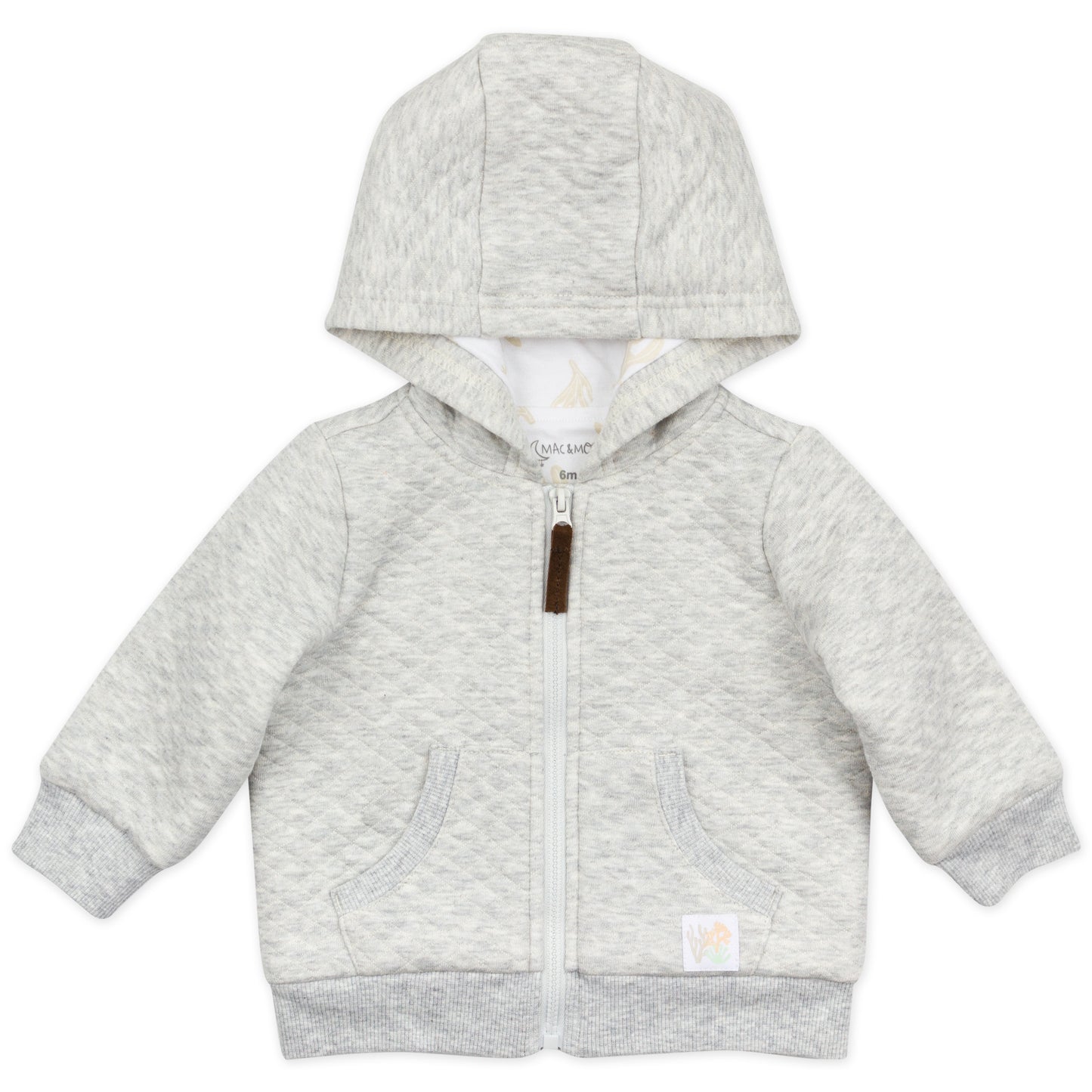 Organic Cotton Turtle Hooded Jacket