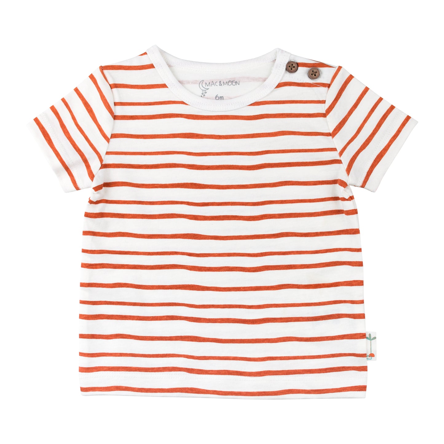 2-Pack Tees in Stripes and Dune Print