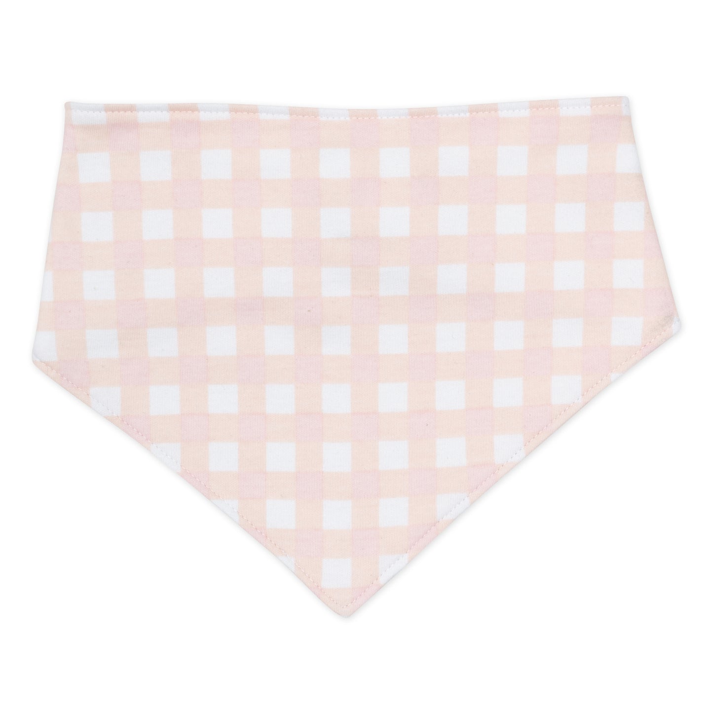 3-Pack Organic Cotton Bandana Bib in Bunny Floral Print