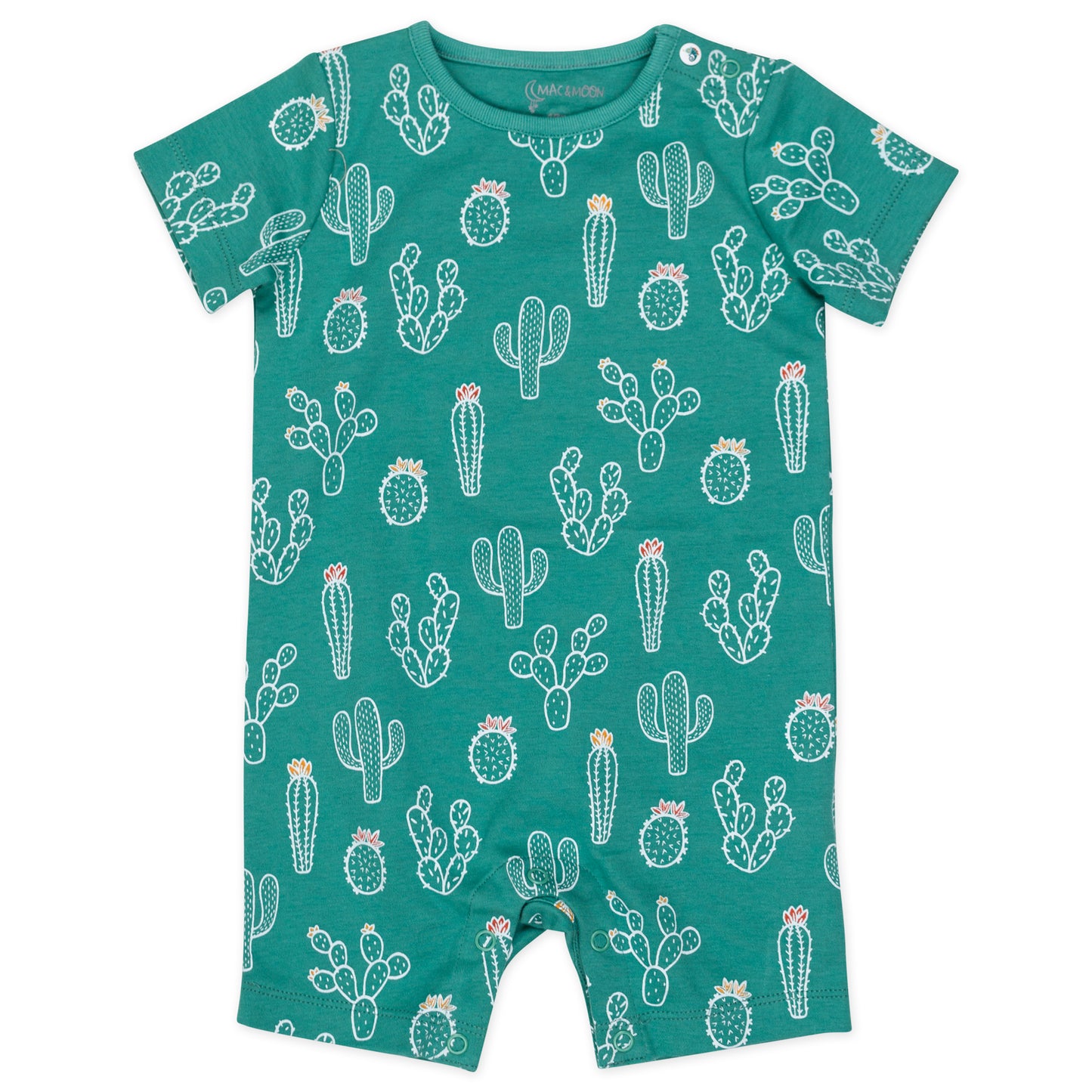 Organic Cotton 2-Pack Romper in Chameleon Print
