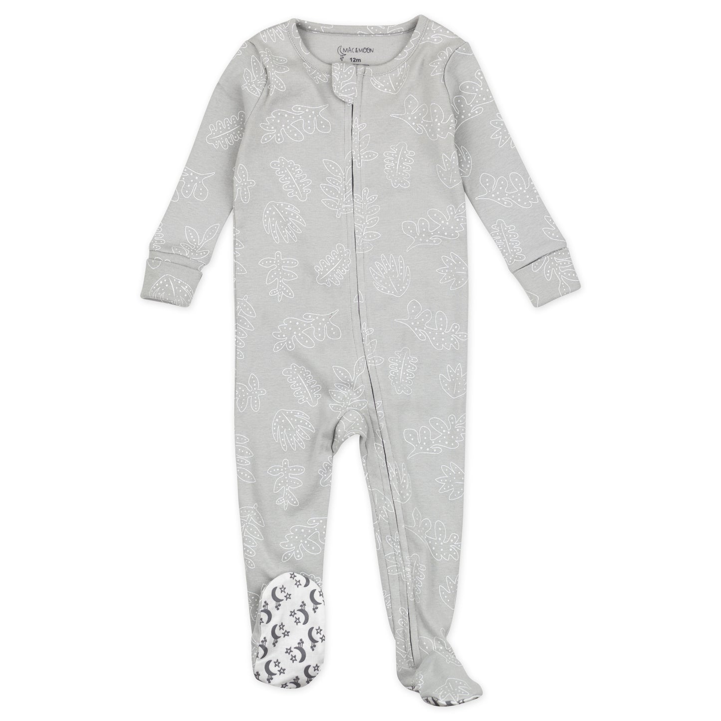 2-Pack Organic Cotton Footed Pajamas in Koala Print
