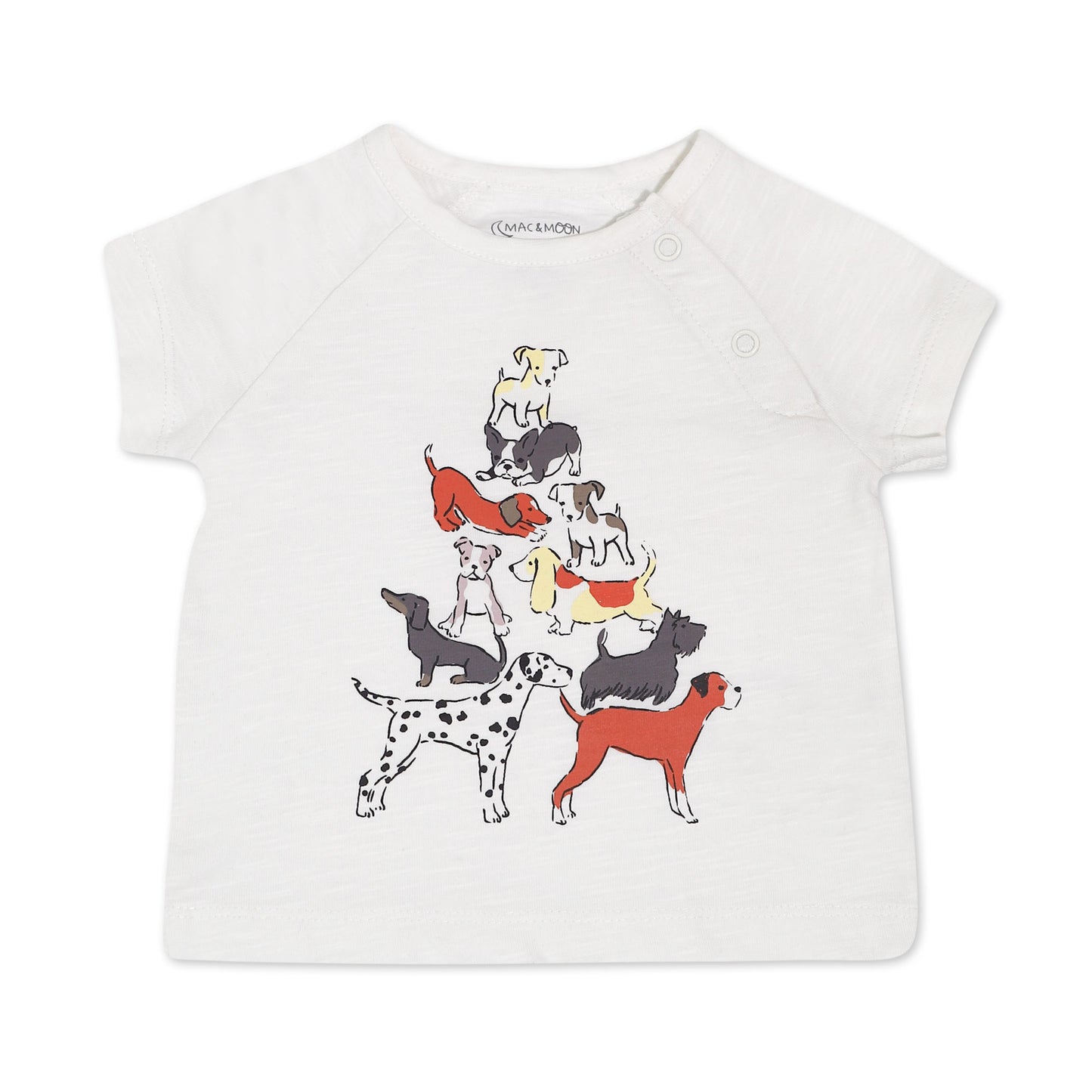Organic Cotton 2-Pack Tops in Furry Friends Print