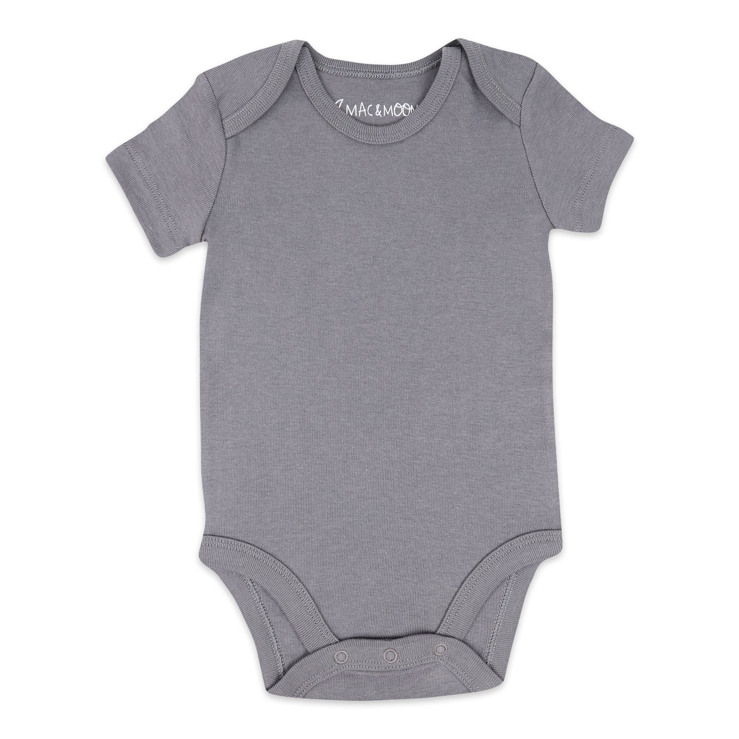 5-Pack Organic Cotton Bodysuit in Rhino Buddies Colors