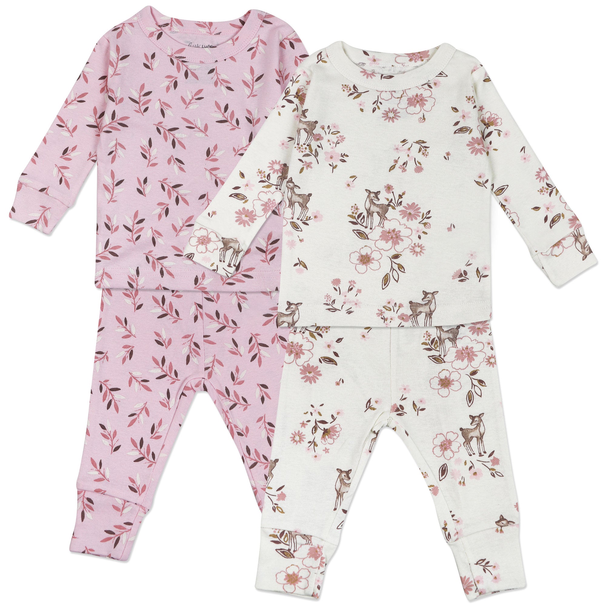 Girls discount floral pyjamas